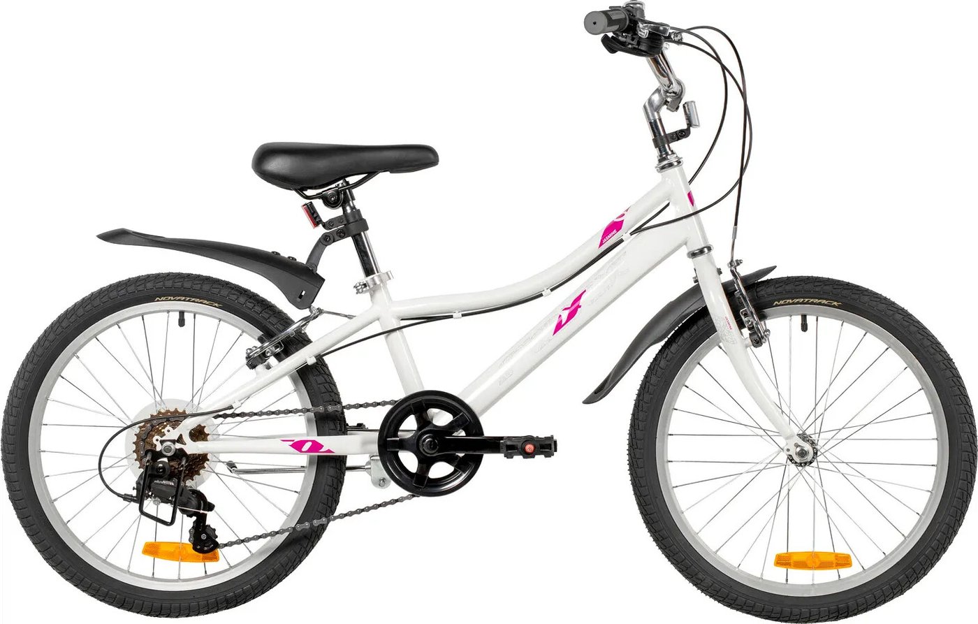 Детский велосипед Foxx Jasmine 20 2026 20SH6V.JASMINE.WT6 (белый)