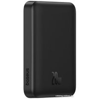 Внешний аккумулятор Baseus Magnetic Mini Air Wireless Fast Charge Power Bank 20W 10000mAh (черный) + брендированный брелок Baseus