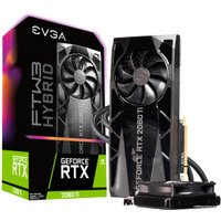Видеокарта EVGA GeForce RTX 2080 Ti FTW3 Ultra Hybrid 11GB GDDR6 11G-P4-2484-KR