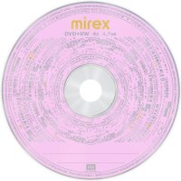 DVD+RW диск Mirex 4.7Gb 4x UL130022A4B (50 шт.)