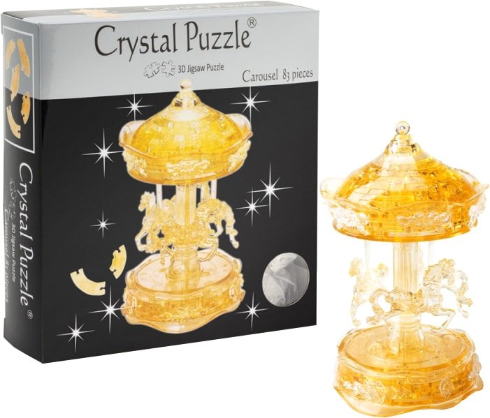 

3Д-пазл Crystal Puzzle Карусель 91109