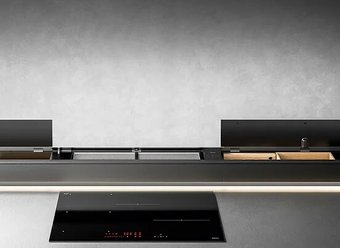 Кухонная вытяжка Falmec Monolith 90 Vetro Nero