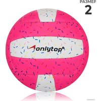 Волейбольный мяч Onlytop Пончик 4166906 (2 размер)
