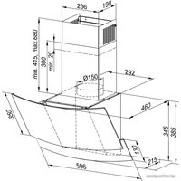 Кухонная вытяжка Exiteq EX-5426 Black