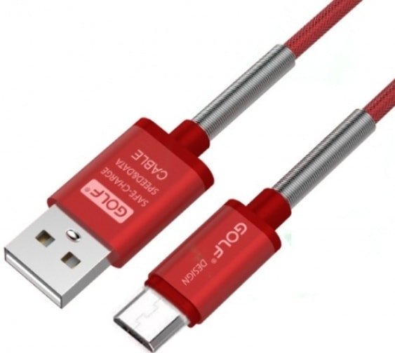 

Кабель GOLF Micro USB GC-40 1 м (красный)