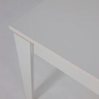 Кухонный стол ЭлиГард Stan 1180-1570x760x745 (белый структурный)