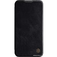 Чехол для телефона Nillkin QIN Pro с защитой камеры и визитницей для Apple iPhone 14 Pro (черный)