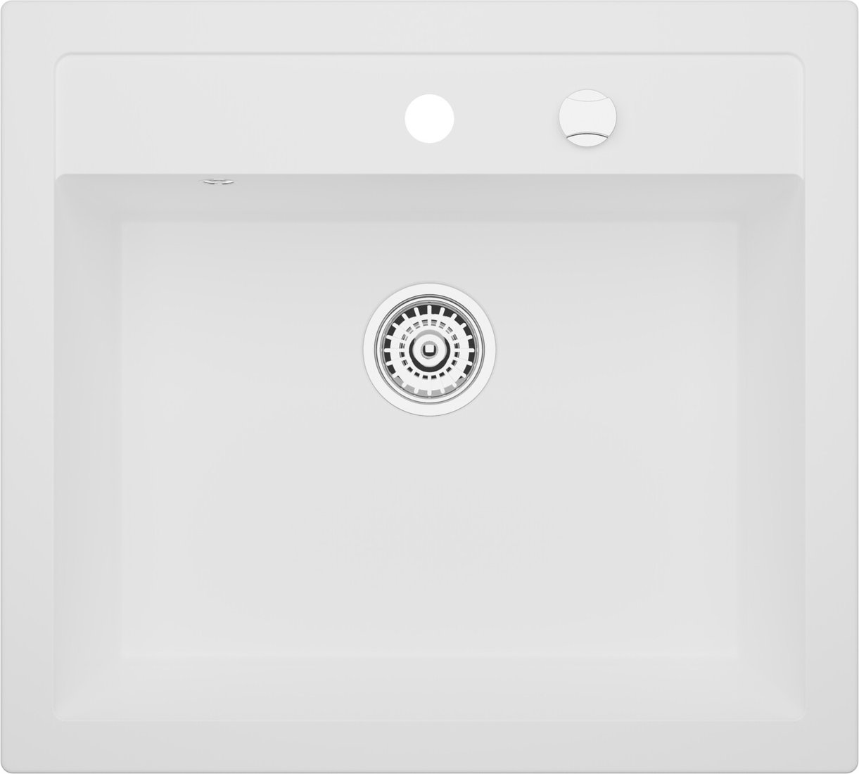 

Кухонная мойка Kernau KGS I 60 1B Retro Pure White