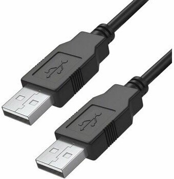 Кабель 5bites USB Type-A - USB Type-A UC5009-005C (0.5 м, черный)