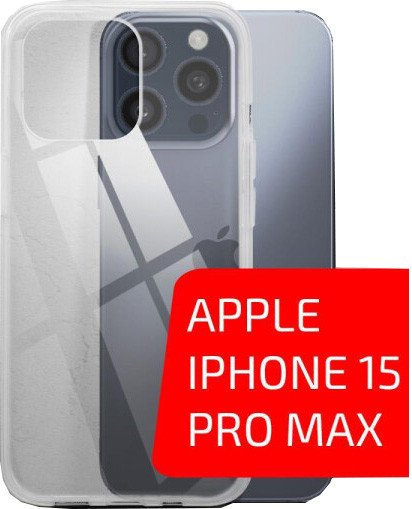 

Чехол для телефона Akami Clear для Apple iPhone 15 Pro Max (прозрачный)