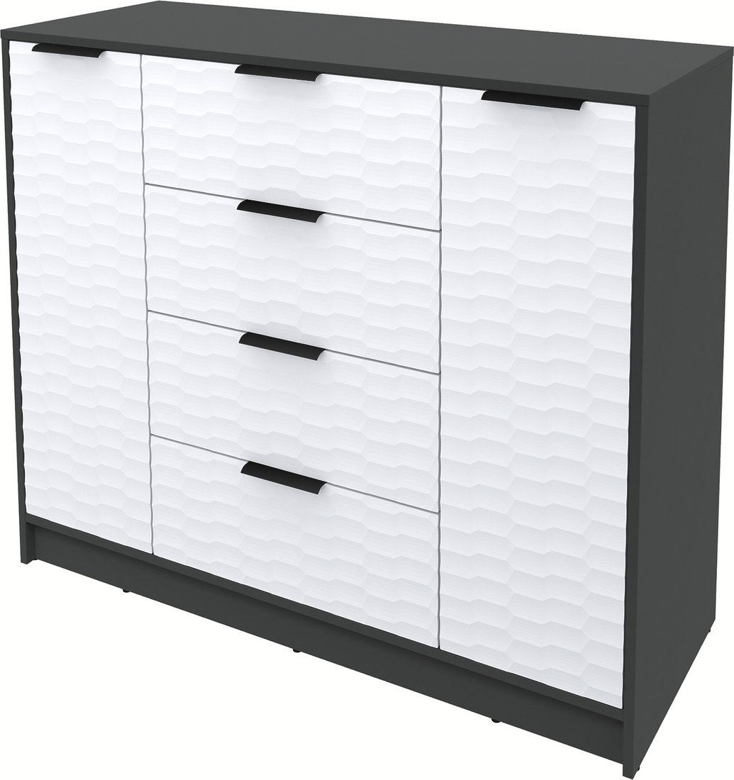 

Тумба Интерлиния Концепт Зодиак КТ-Т120 (антрацит/белый)