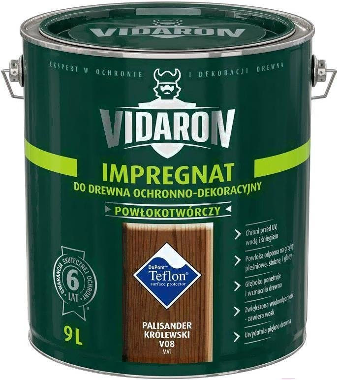 

Пропитка Vidaron Impregnant V08 9 л (королевский палисандр)