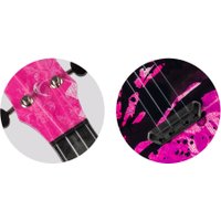 Укулеле Flight Ultra Travel UTS-40 Pink Rules