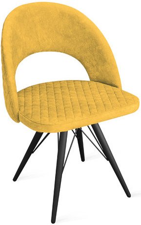 

Стул Трия Гэтсби К3 (черный муар/микровелюр Wellmart Yellow)