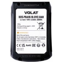 Аккумулятор VOLAT BOS-PBA18 (18В/2 Ah)
