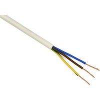 Провод силовой ВЭКЗ ПВС 3x0.75 (белый)