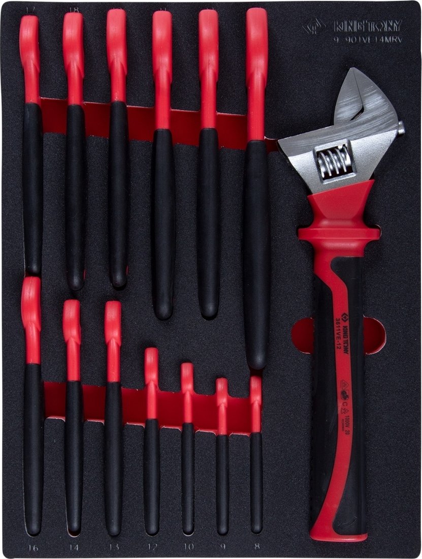 

Набор ключей King Tony 9-901VE14MRV (14 предметов)