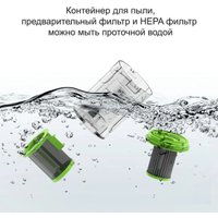 Пылесос Greenworks SV24532 4702007 (без АКБ)
