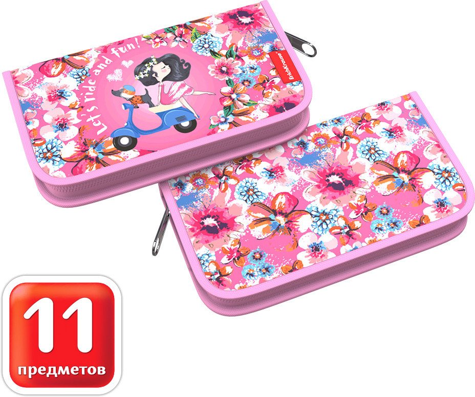 

Пенал Erich Krause Flower Scooter 51768