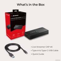 Устройство видеозахвата AverMedia Live Streamer Cap 4K BU113