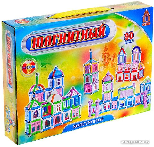 Магнитный конструктор Sima-Land Построй свой дом 515734