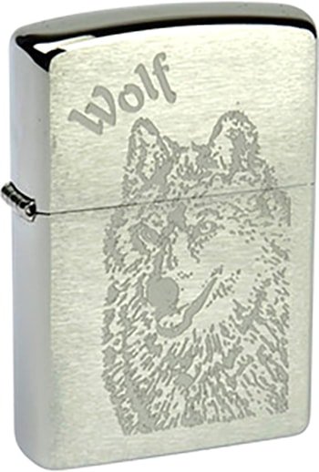 

Зажигалка Zippo 200 Wolf