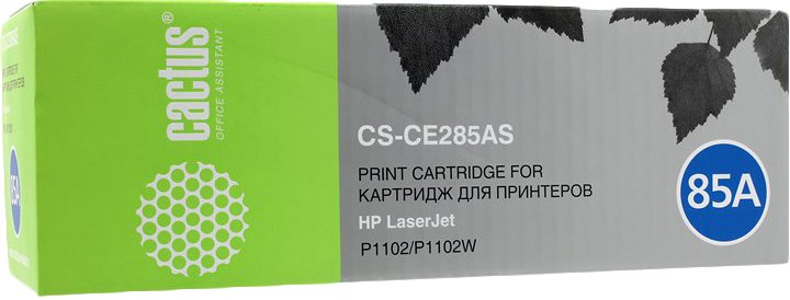 

Картридж CACTUS CS-CE285AS (аналог HP 85A (CE285A))