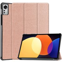 Чехол для планшета JFK Smart Case для Xiaomi Pad 5 Pro 12.4 (розовое золото)