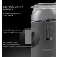 Электрический чайник Polaris PWK 1563CGL Water Way Pro (графитовый)