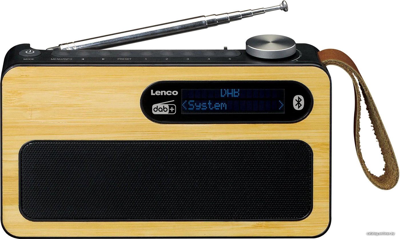 Радиоприемник Lenco PDR-040BAMBOOBK