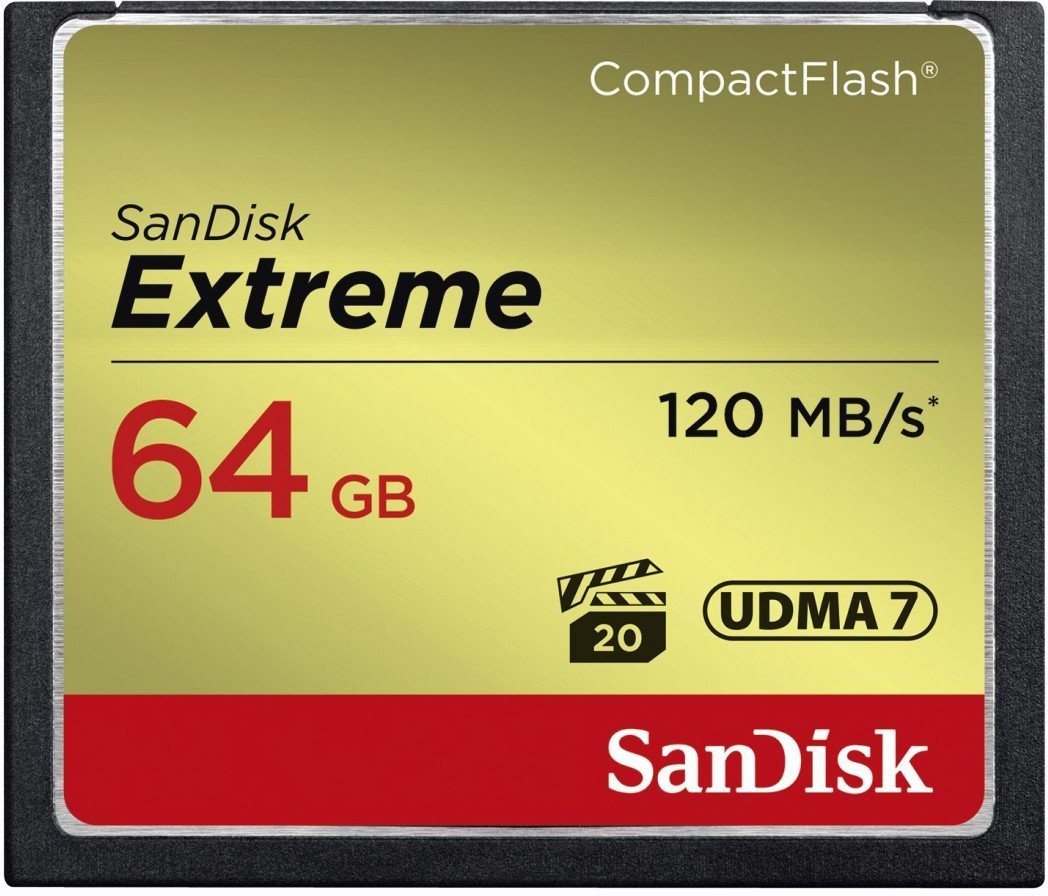 

Карта памяти SanDisk Extreme CompactFlash 64GB [SDCFXSB-064G-G46]