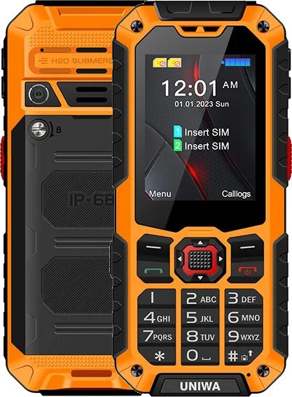 

Телефон Uniwa S9 4G (оранжевый)