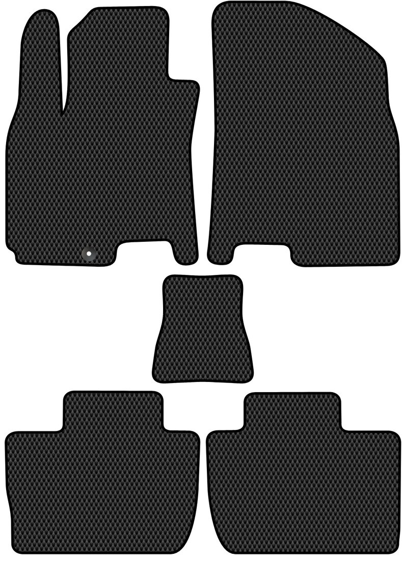 

Комплект ковриков для авто Alicosta BAIC U5 Plus I (седан) 2021 - Н.В. (черный, ромб)