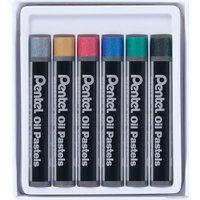 Пастель масляная Pentel PHN-M6 (6 цв)