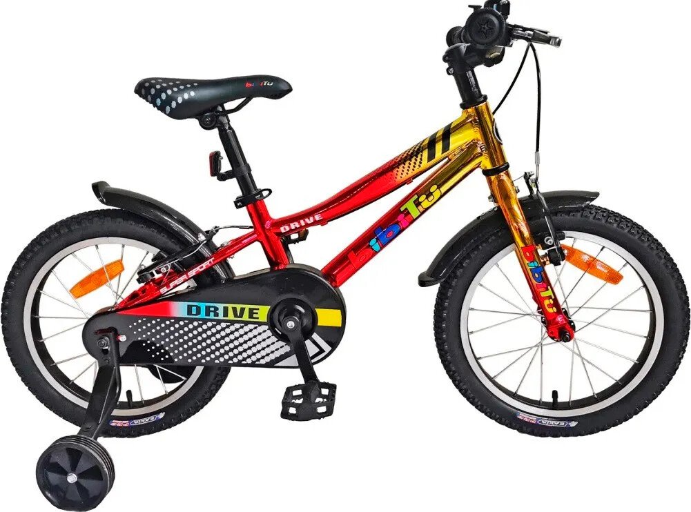 

Детский велосипед Nameless Bibitu Drive 20 (красный/желтый, разобранный)