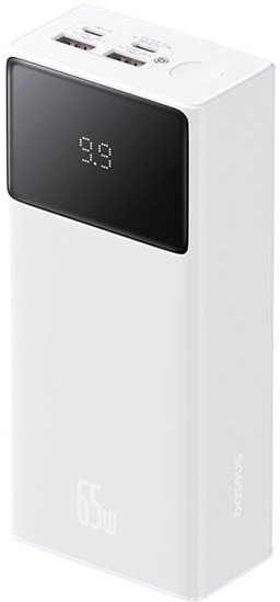 

Внешний аккумулятор Baseus Star-Lord Digital Display Fast Charging Power Bank 30000mAh 65W (белый)