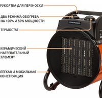 Электрическая тепловая пушка MaxPiler MEH-2002