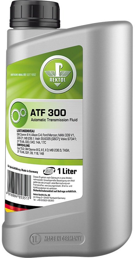 

Трансмиссионное масло Rektol ATF 300 1л