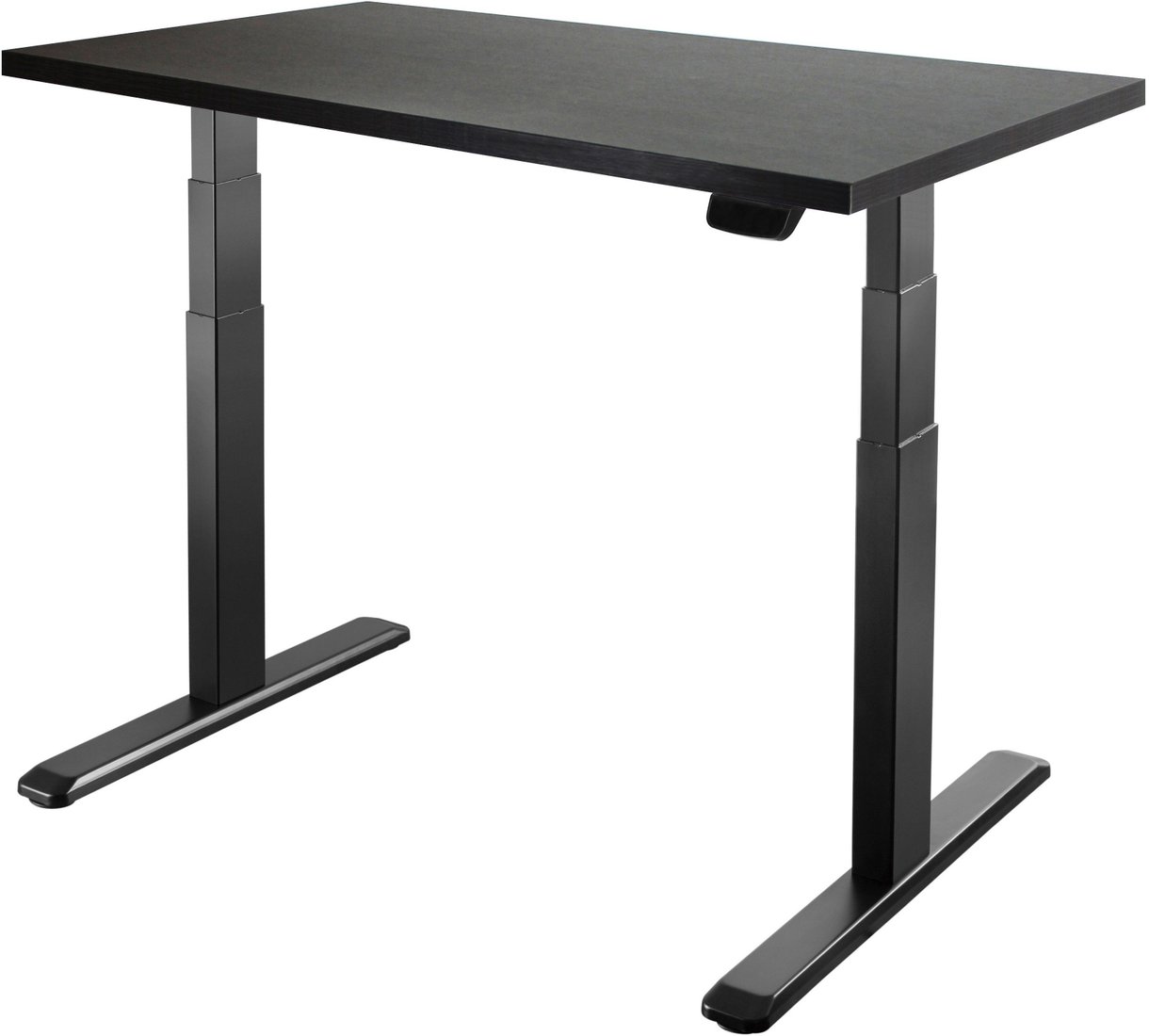

Стол для работы стоя ErgoSmart Ergo Desk Prime 1360x800x36 мм (дуб темно-коричневый/черный)