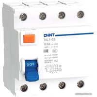 Устройство защитного отключения Chint NL1-63 4P 63А 30мА тип AC 6кА 200225