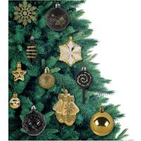 Елочная игрушка Золотая сказка 592183 (130 шт, красный/золотой/белый)