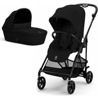 Универсальная коляска Cybex Melio Carbon (2 в 1, magic black) в Барановичах