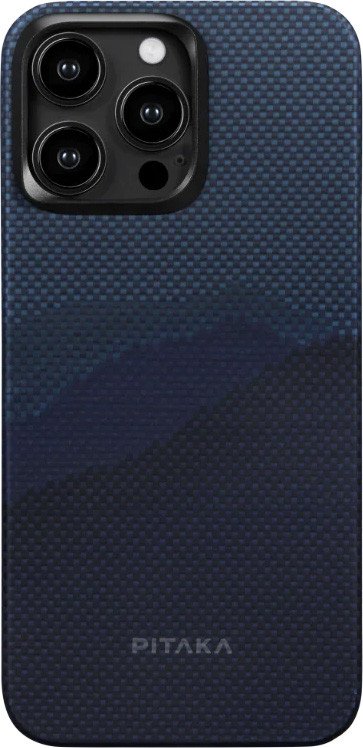 

Чехол для телефона Pitaka MagEZ Case 4 для iPhone 15 Pro (over the horizon, синий)