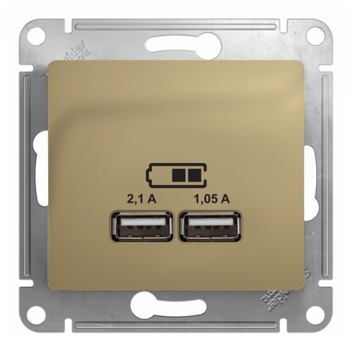

Розетка телевизионная Schneider Electric Glossa GSL000433