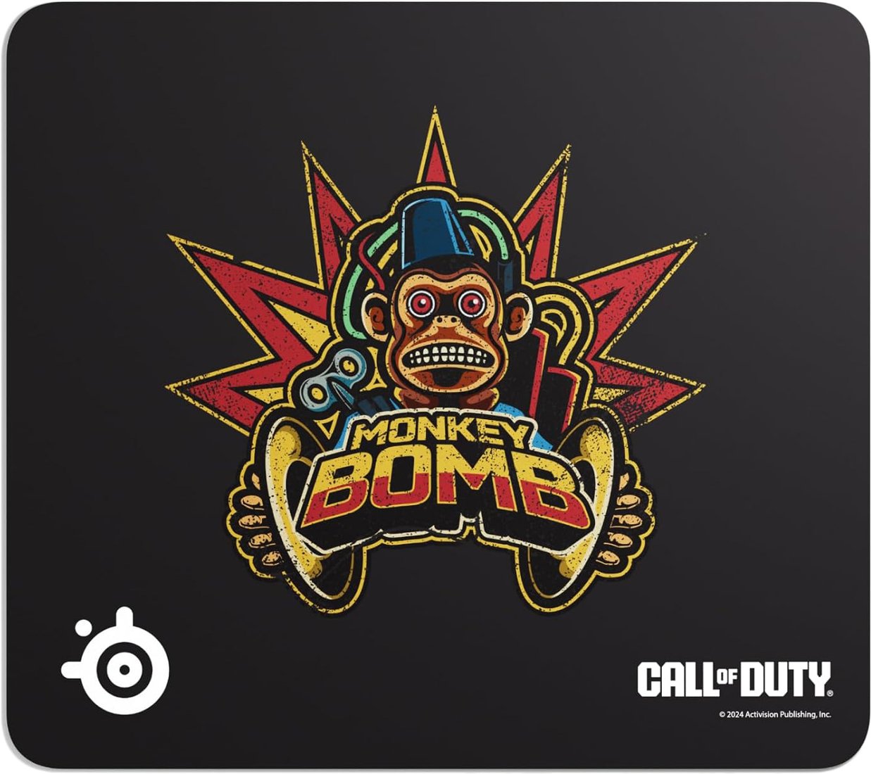 

Коврик для мыши SteelSeries QcK L x Call of Duty: Monkey Bomb Edition