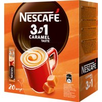 Кофе Nescafe 3 в 1 Карамель растворимый 20x14.5 г