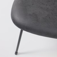 Стул AksHome Sway (экокожа винтажный черный WATUSI 16/черный) в Бресте