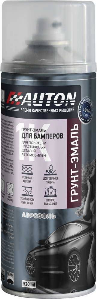 

Автомобильная краска Auton для бамперов - Графит - аэр. 520 мл