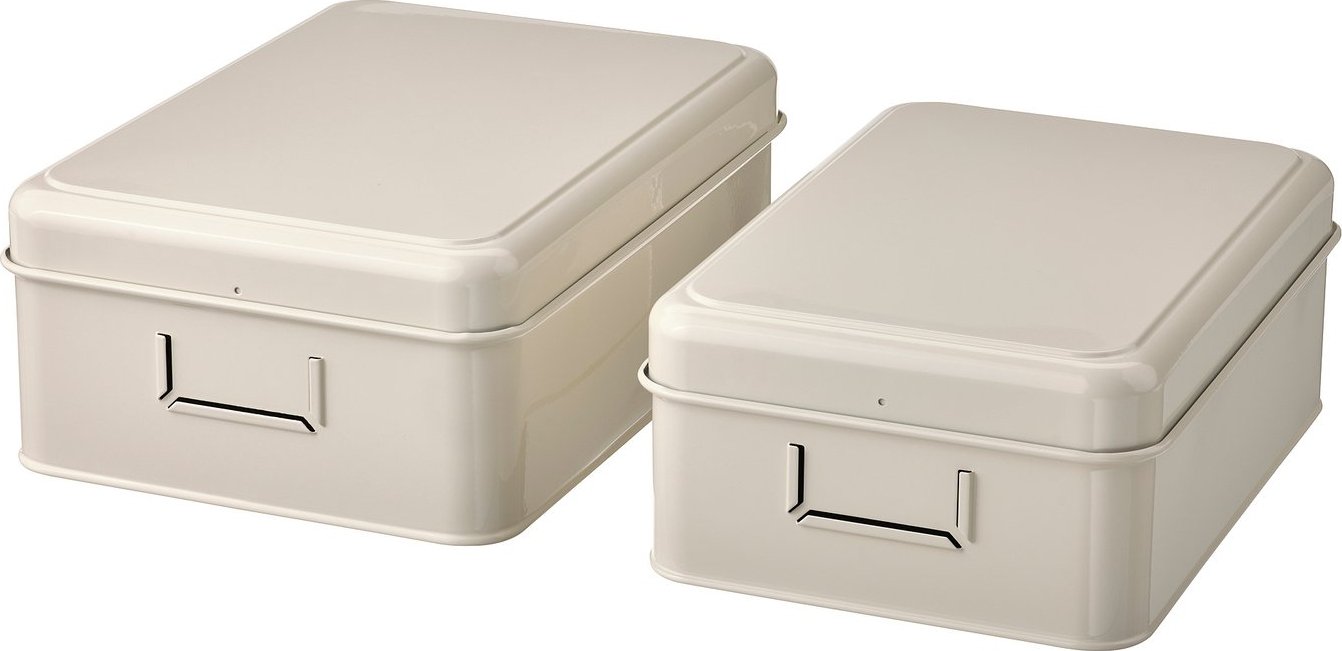 Набор коробок для хранения Ikea Plogfara 10543214