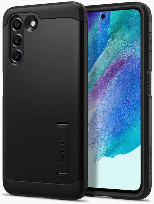 

Чехол для телефона Spigen Tough Armor для Samsung Galaxy S21 FE ACS03059 (черный)